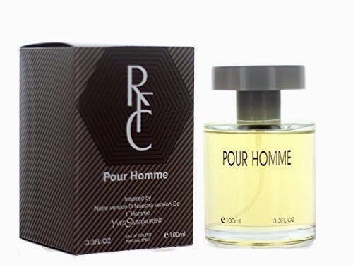 RFC LA Pour Homme Eau De Toilette Parfum Natural Spray Cologne Perfume 3.3 Oz