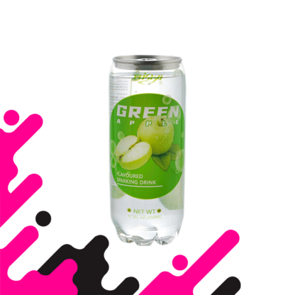 Elisha Aerated Water Green Apple Flavour – 12.30fl Oz