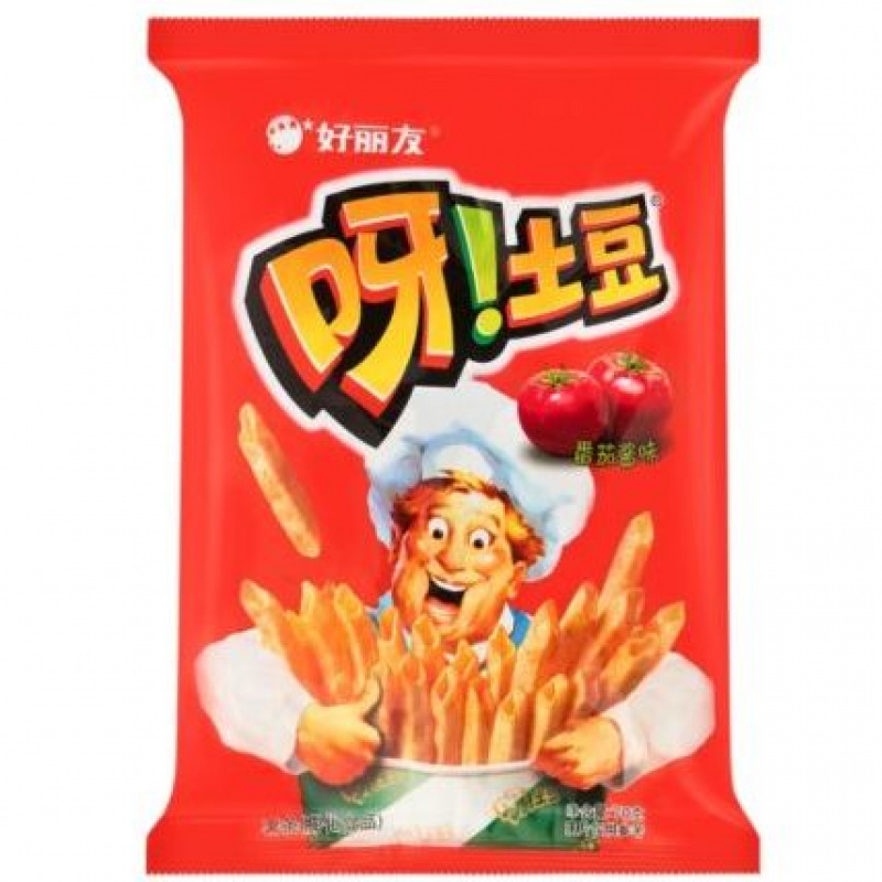 Orion 好丽友呀土豆番茄酱味70g Potato Chips Tomato Sauce