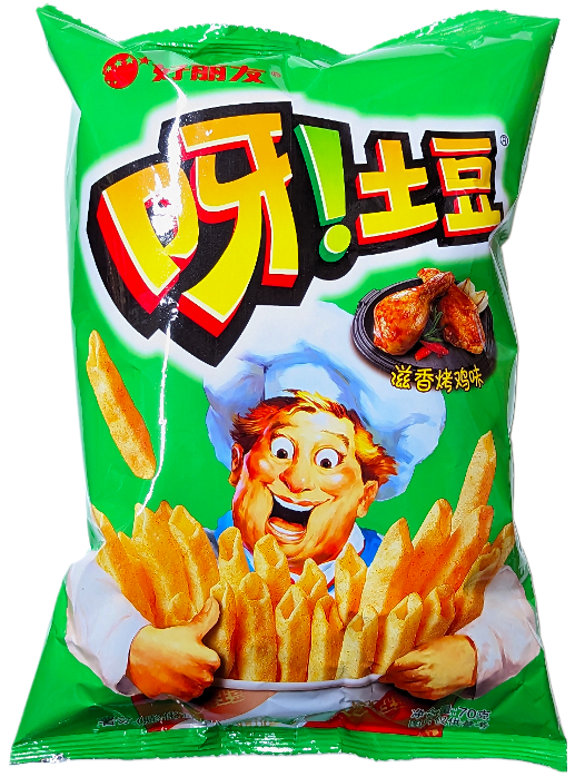 Orion - 好丽友 O! Karto Potato Chips-Roast Chicken 70g
