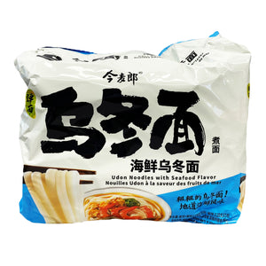 Chinese - Noodles & Rice JML Instant Udon Seafood Flavor 22.75oz (645g) 今麦郎 海鮮乌冬面 22.75 Oz (645g)