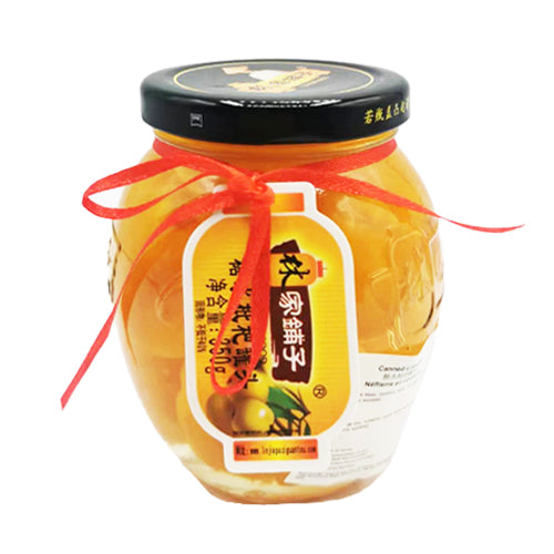 Fruit Linjiapu Loquat Canned In Syrup 350g
