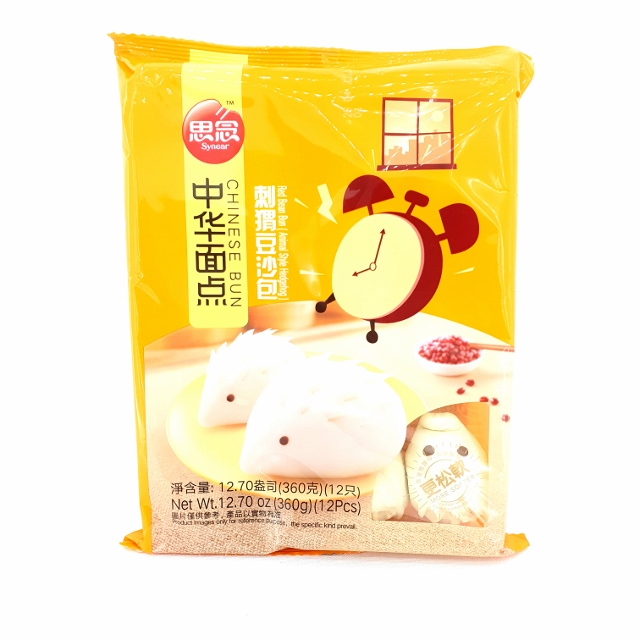 Synear Hedgehog Bun - Red Bean 360g