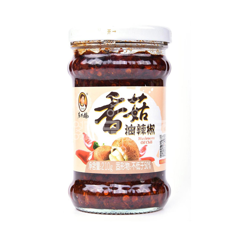 Laoganma Chilli Condiment With Mushroom 210g
