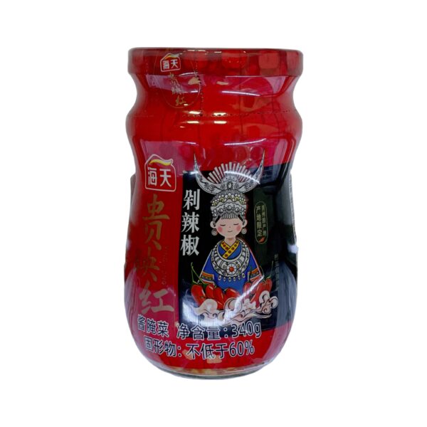 海天贵映红剁辣椒*340g HD Chopped Chilli 340g