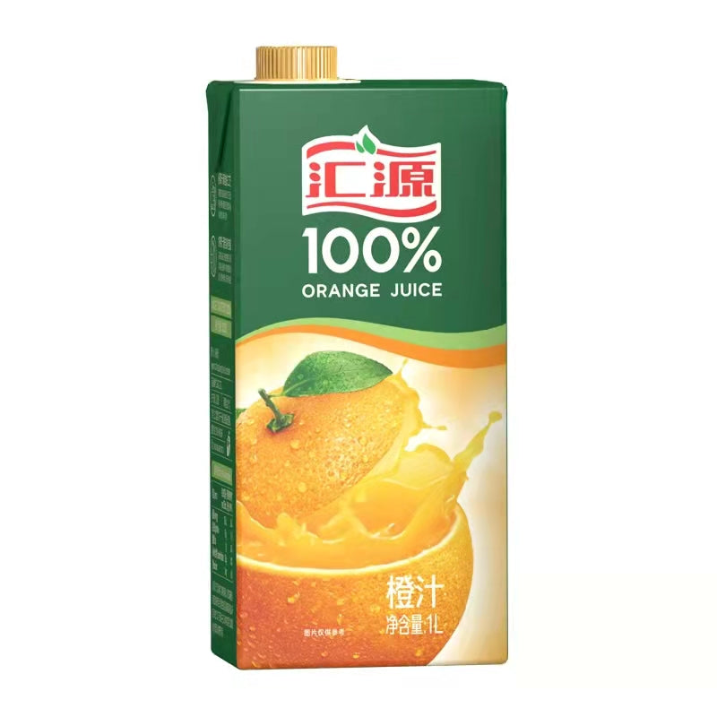 Beauty Corner 自营】中国汇源100% 橙汁 1L装 浓缩果汁维生素饮料