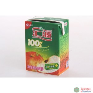 汇源100%(苹果汁)饮料