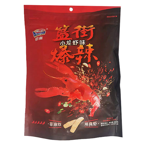 Snack QQ Crawfish Flavor Cracker Hot-Spicy 80g