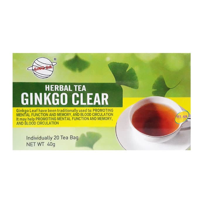 Sing Da Ginkgo Clear Tea (20 Tea Bags)