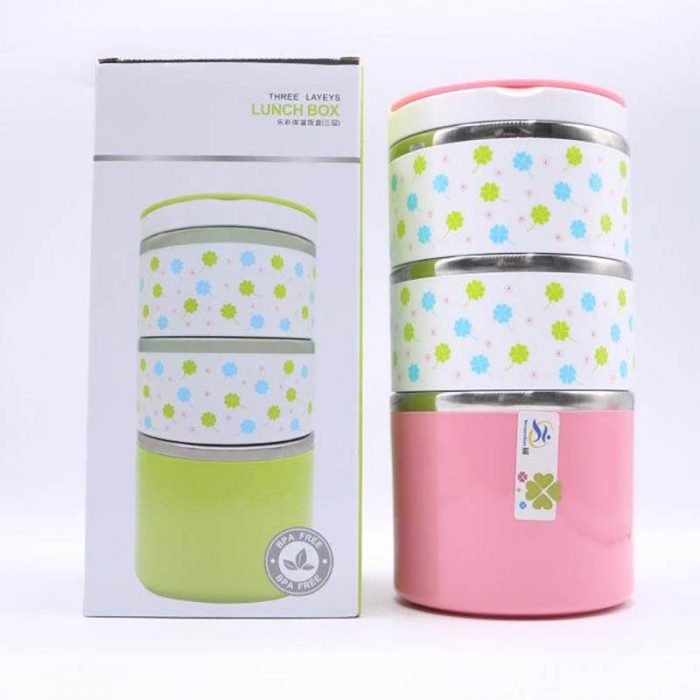 Homio 3 Layer Lunch Box No 8505 1x1.23l Box