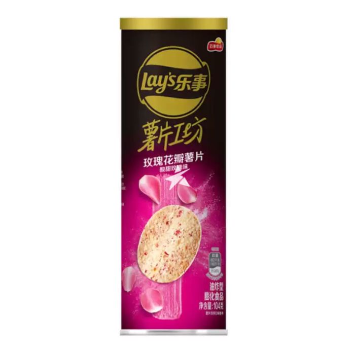 Lay's Stax Sweet & Sour Rose