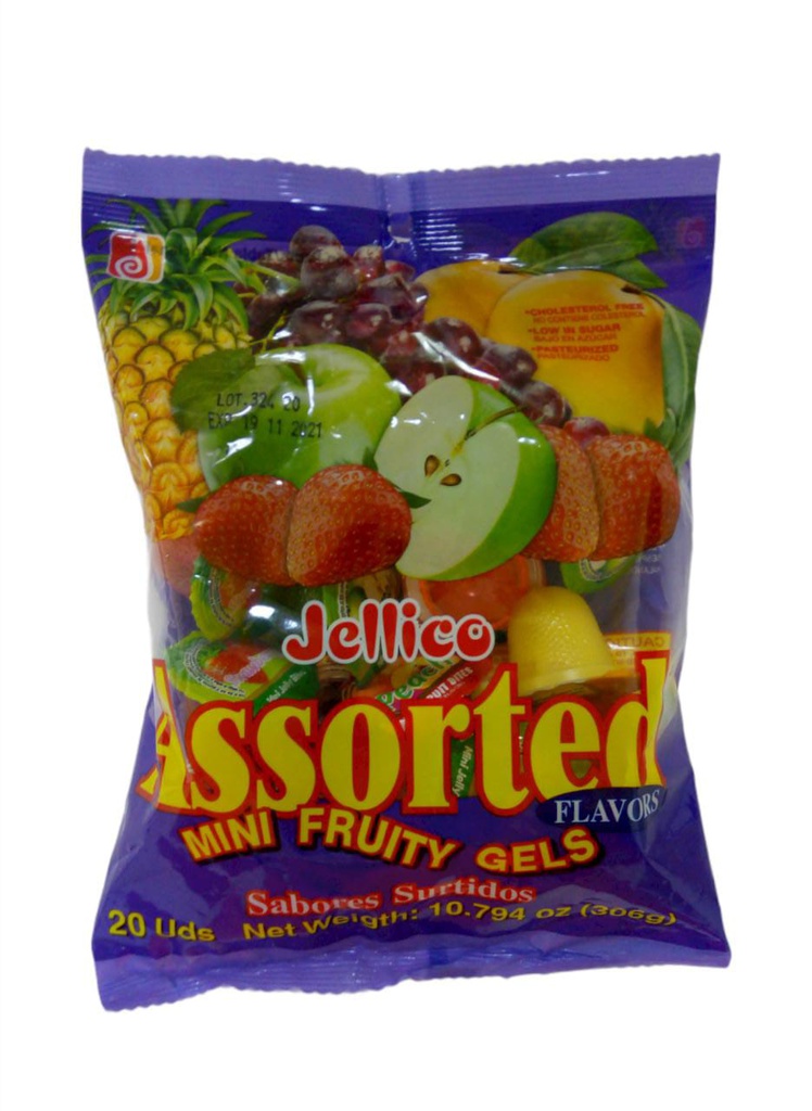 Jellico Mini Fruity Gels Bolsa