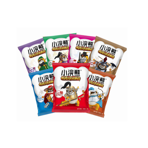 Unif 统一小浣熊干脆面 销魂香辣蟹味 35g
