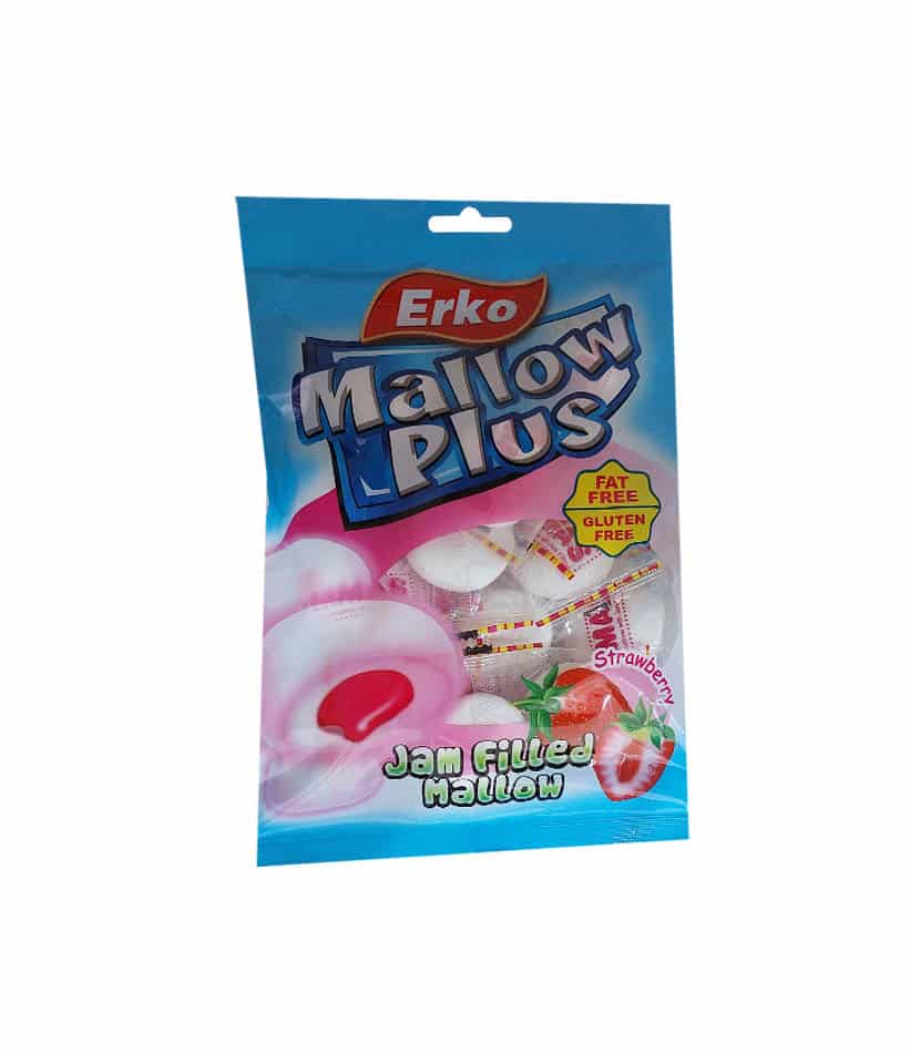 Erko Mallow Plus Jam Filled (80 G)