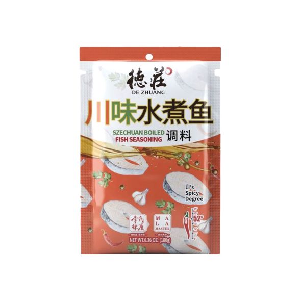De Zhuang Spicy Szechuan Boiled Fish Seasoning 52