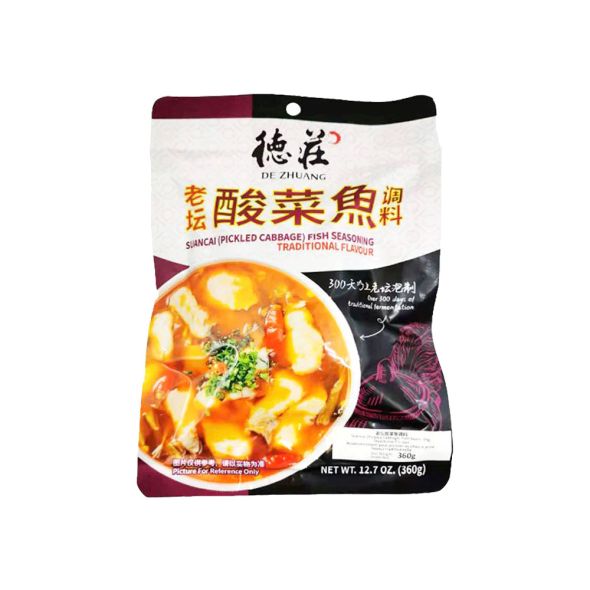 Hot Pot Condiment De Zhuang Pickled Cabbage Fish Seasoning 360g