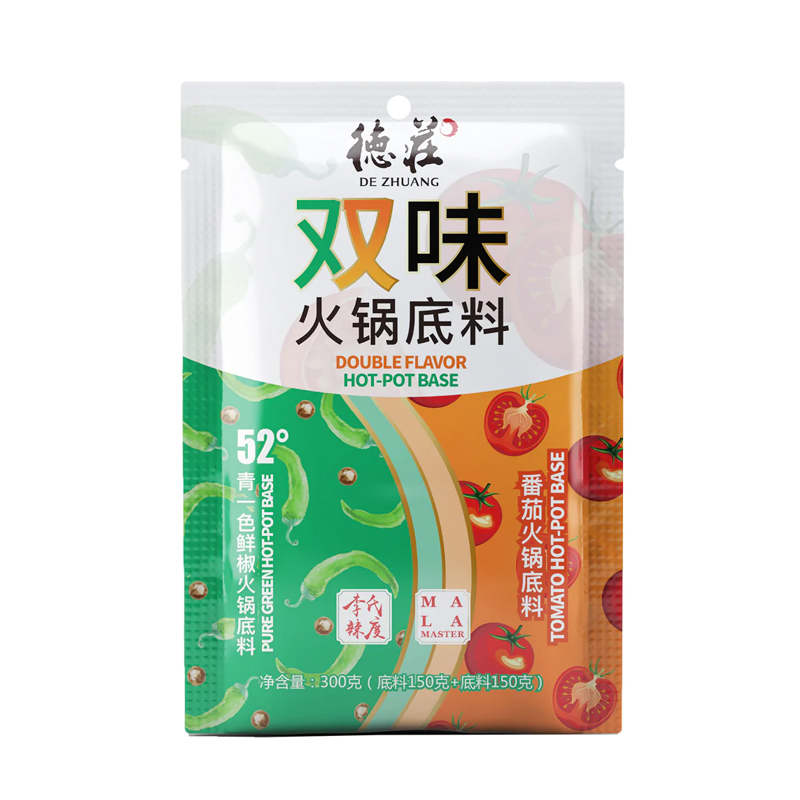 Dezhuang Double Flavour Hotpot Base 300g