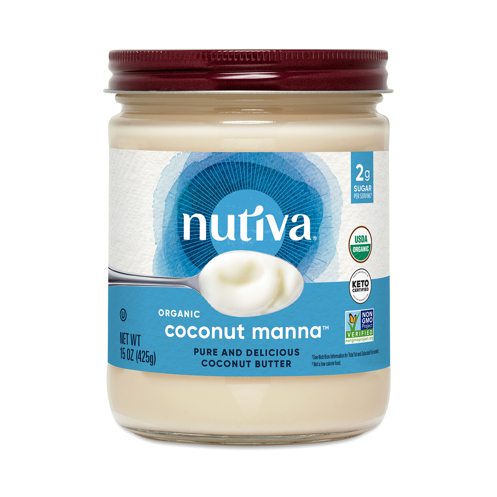 Nutiva Organic Coconut Manna -- 15 Oz