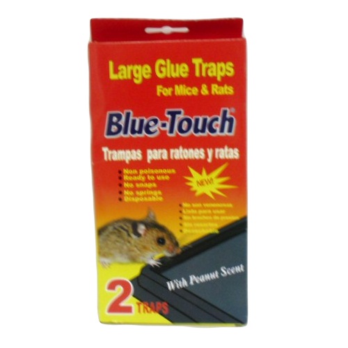Marques Blue Touch Large Glue Traps Mice Rats 2pcs