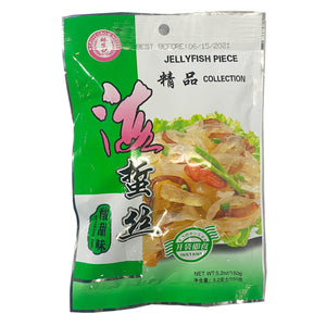Chinese - Snacks Grove Grow Notes Jelly Fish Sweet And Sour 5.2oz 林生记 精品海蜇丝 酸甜味 5.2oz