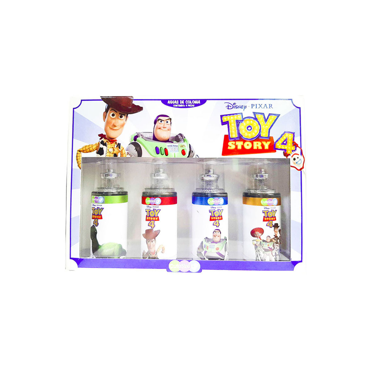Set De Perfume Toy Story Para Niño 4 Piezas Cutezise