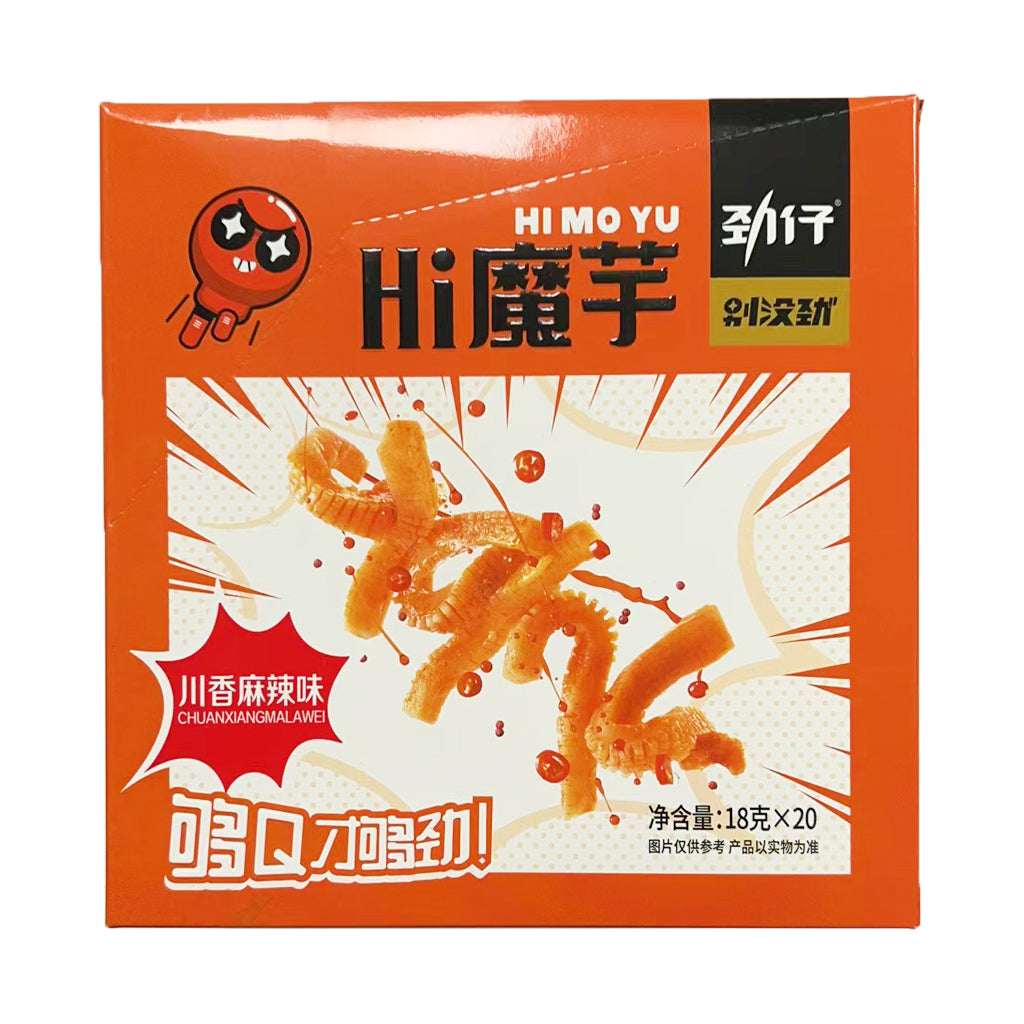 Hiyou 精在 魔芋零食 麻辣味 360g 劲仔 Hi魔芋 川香麻辣味 360g