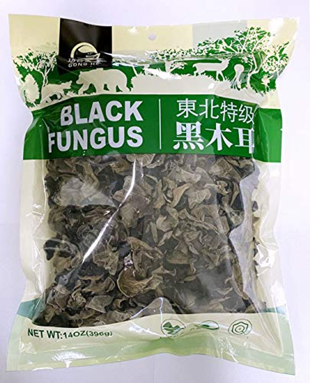 Premium Woodear Mushroom Dried Black Muer Fungus 14 Oz