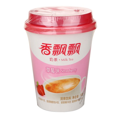 Senpure XPP-Strawberry Flavor Milk Tea 香飘飘（固体奶茶）草莓味三连杯