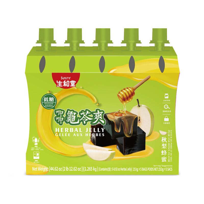 生和堂 Sunity 生和堂龟苓爽秋梨蜂蜜味253g SU Herbal Jelly Drink Pear & Honey