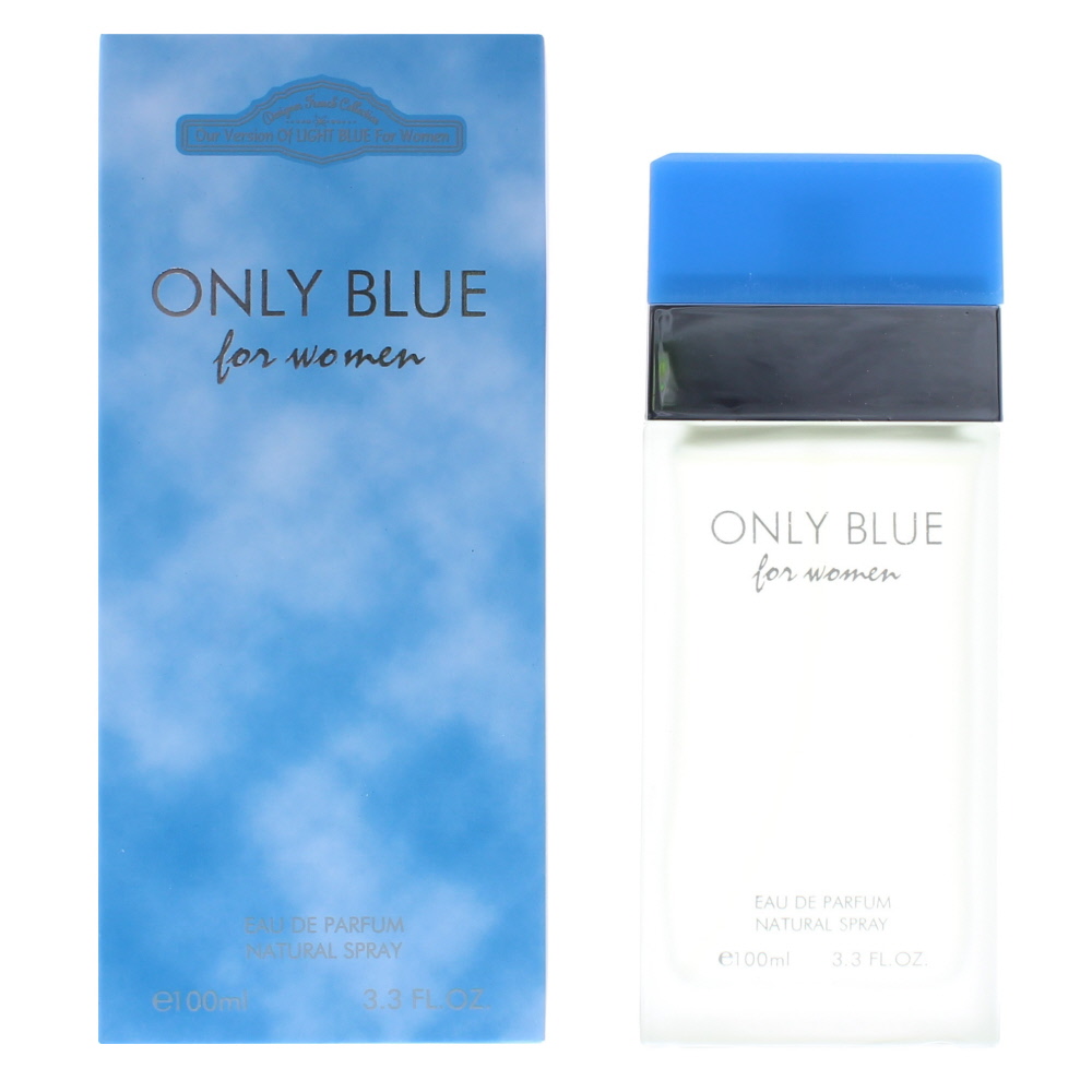 Designer French Collection Only Blue For Women Eau De Parfum 100ml