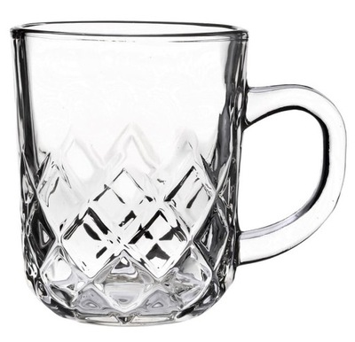 BlinkMax Dishwasher Safe Hot Drink Glass Set Of 6 (10oz) Premium Ultra