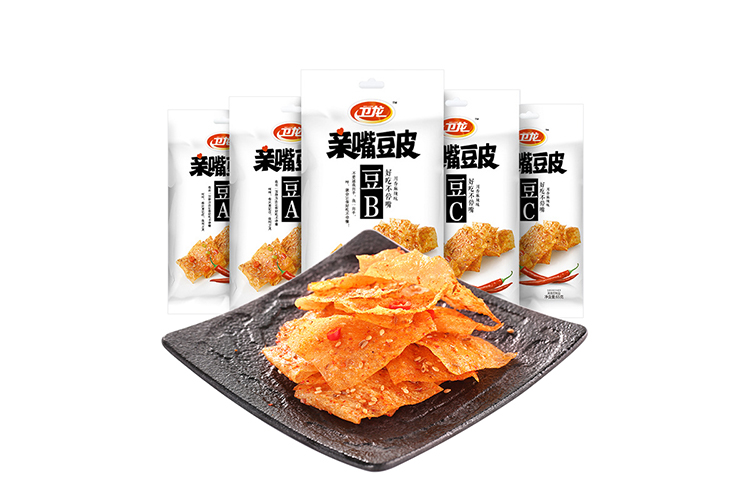 Snacks WEILONG Dried Bean Curd 60g