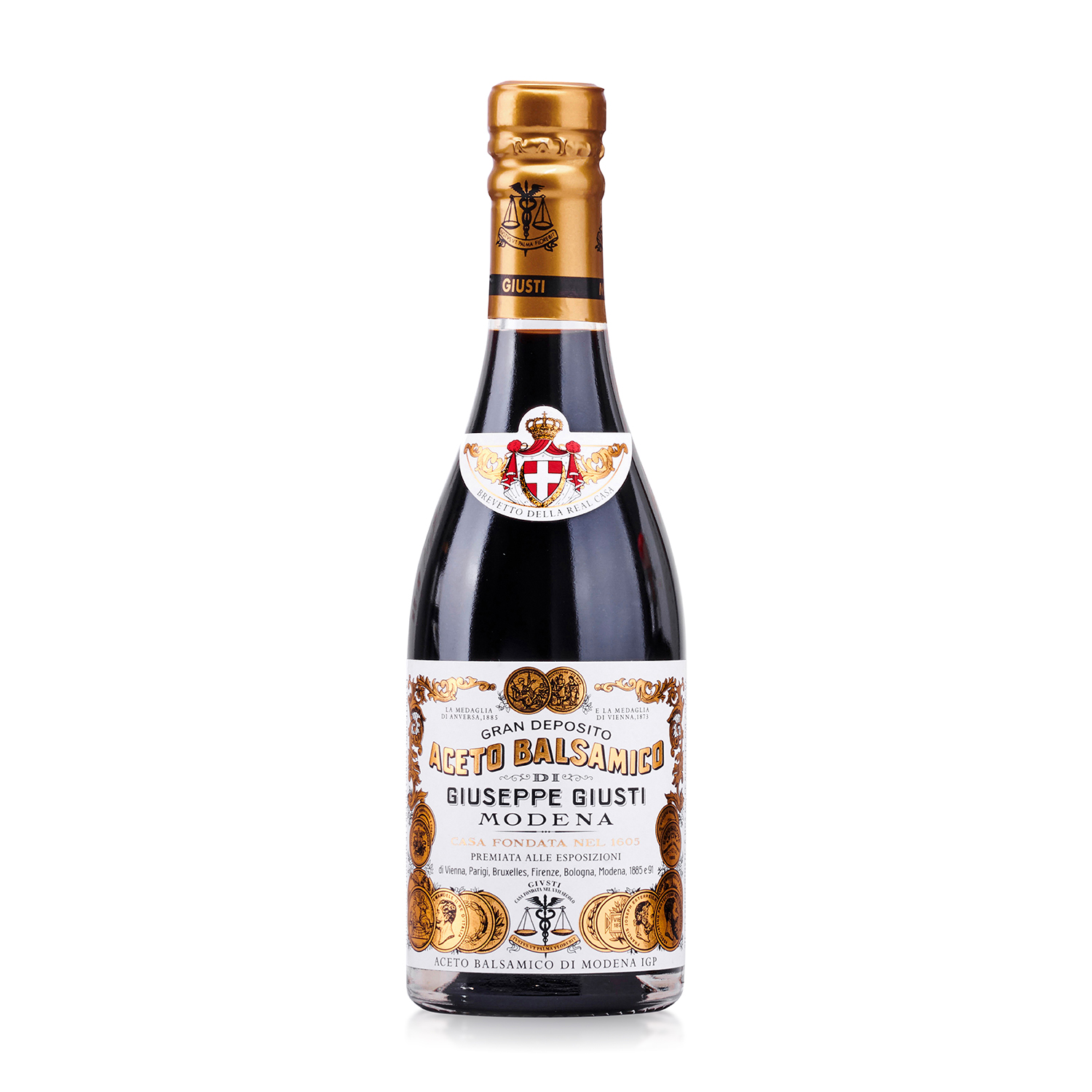 Giuseppe Giusti 2 Gold Medals "Il Classico" Champagnotta Balsamic Vinegar De Modena 8.4oz