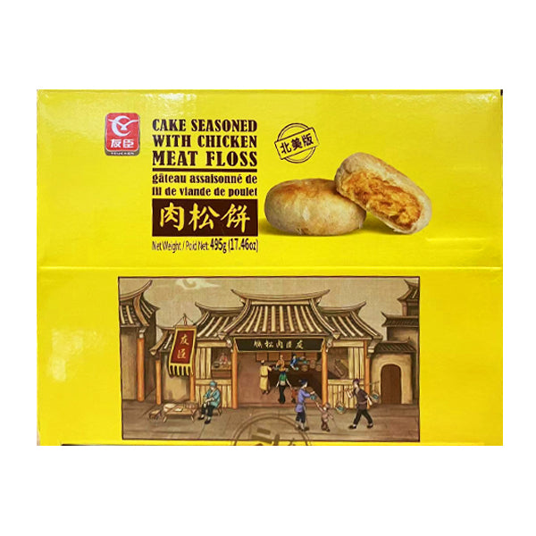 Youchen Cake Seasoned With Chicken Meat Floss 495g