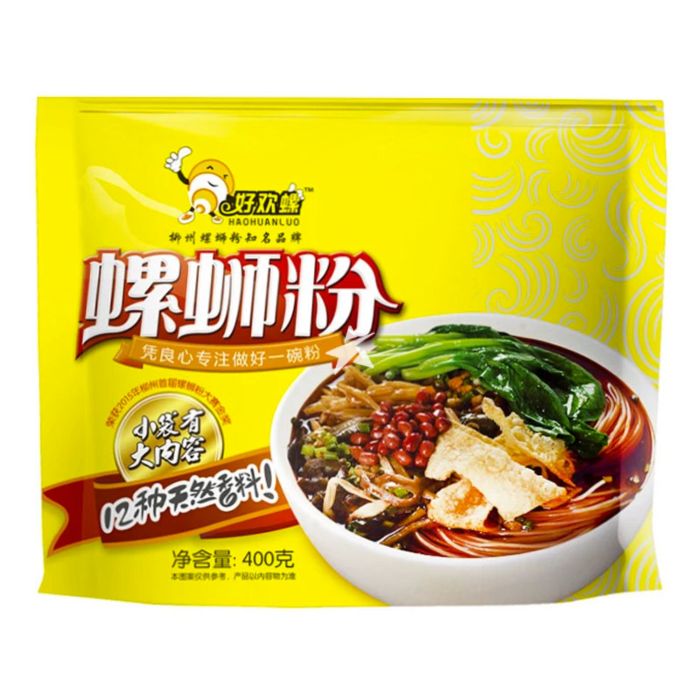 Haohuanluo 好歡螺螺螄粉 (出口版) 400g