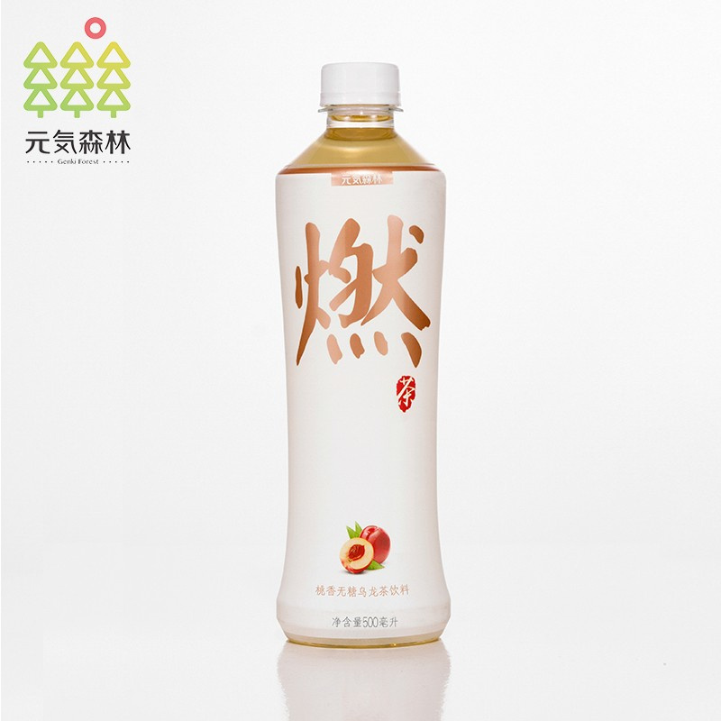 GKF Genki Forest Oolong Tea Peach Flavour 500ml