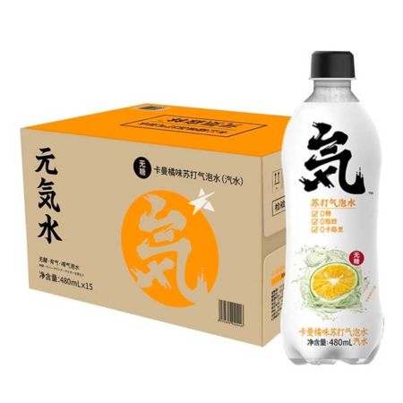 Sparkling Water Cucumber Flavor 480 Ml X15