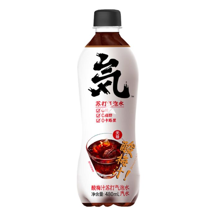 Genki Forest Plum Juice Flavor Sparkling Water 480ml