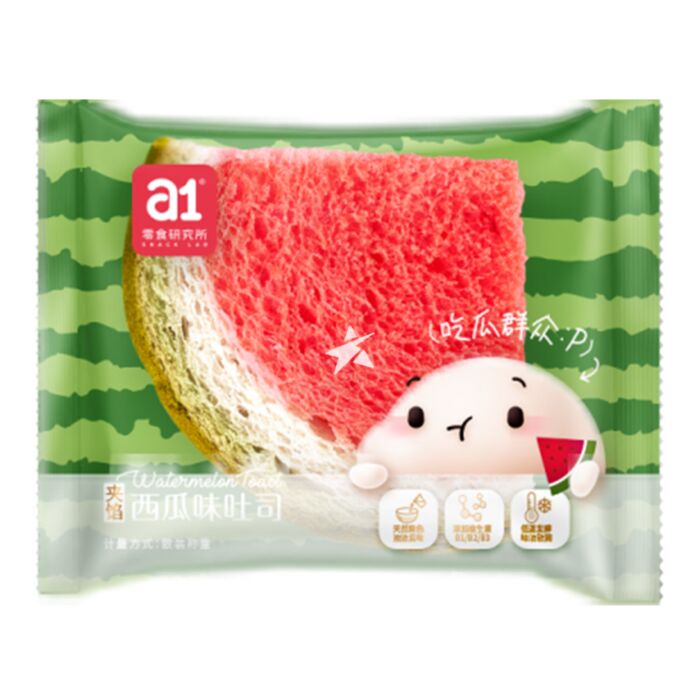 A1 SNACK LAB 零食研究所 西瓜夹心吐司 50g