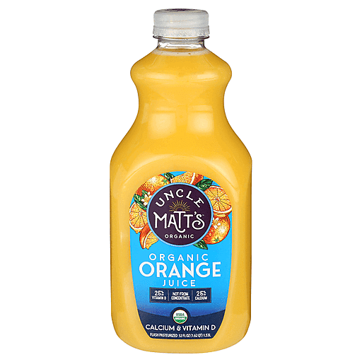 Uncle Matt's Organic Orange Juice With Calcium & Vitamin D