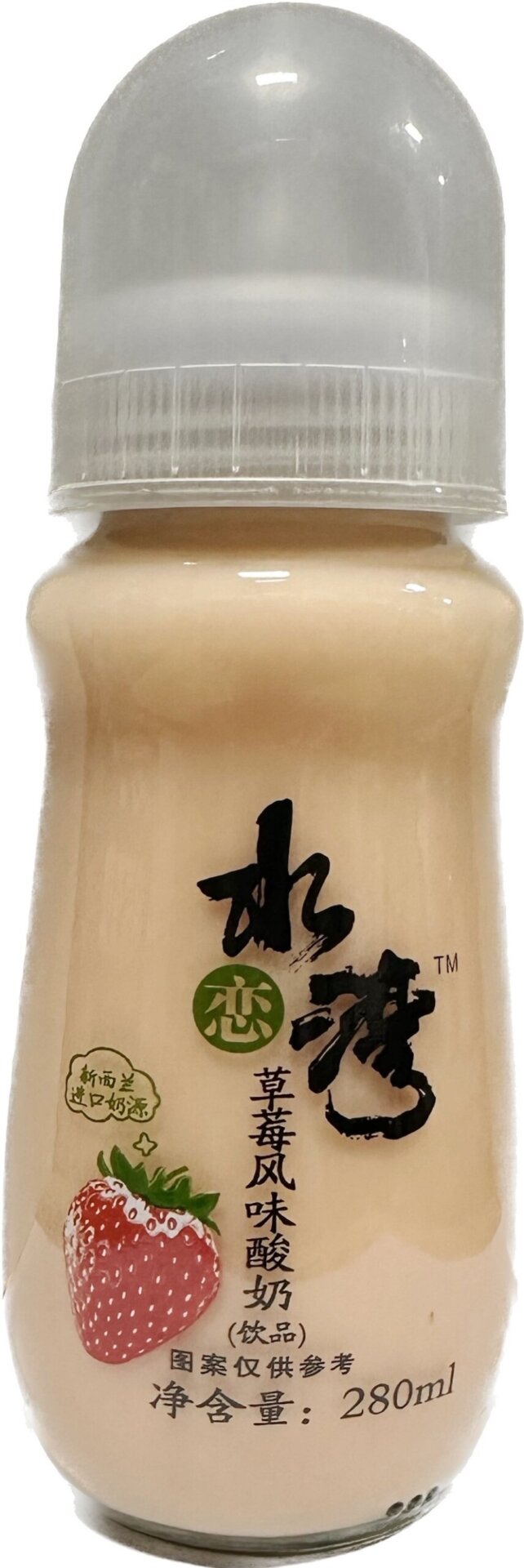 SLW - 水恋湾 Yogurt Drink Strawberry Flavor 280ml