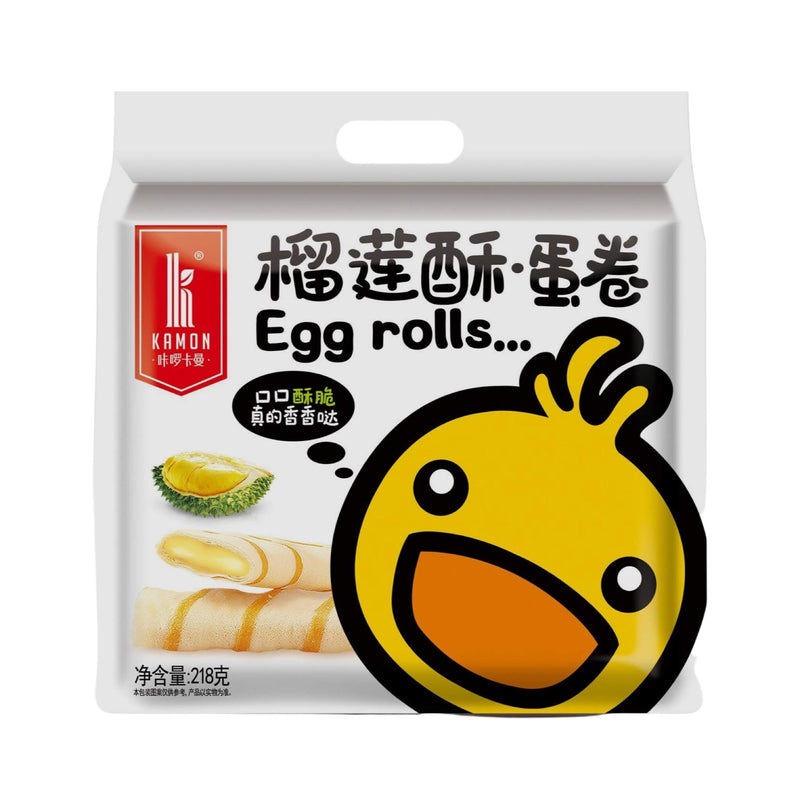 Kaman Egg Roll Durian Flavour 218g