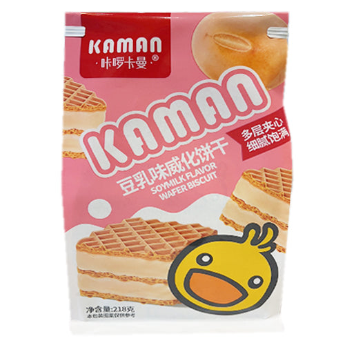 Cookie & Chips KAMAN Wafer Biscuits-Soy Milk Flavor 218g