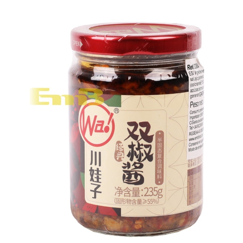 CWZ Green Red Chilli Sauce 235g