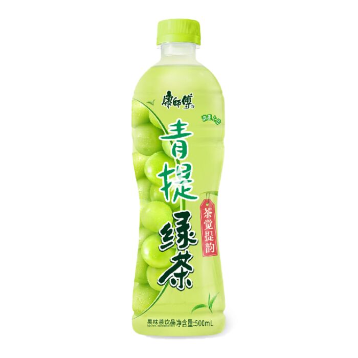 Kang Shi Fu - 康师傅 Mater Kong 康師傅 青提綠茶 500ml