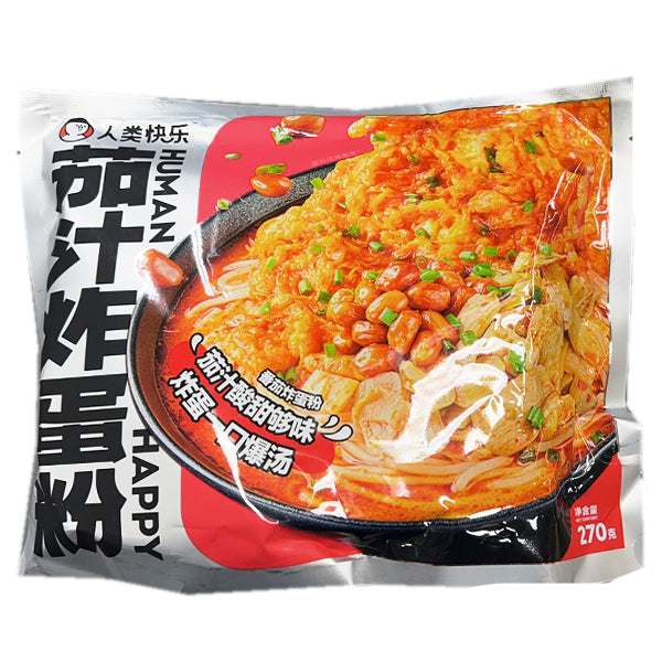 Instant Noodle Human Happy Fried Egg Rice Tomato Flavor 270g
