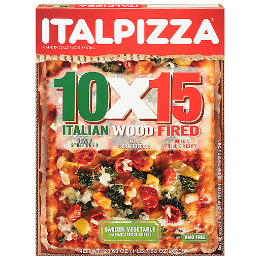 Italpizza Garden Vegetable With Mascarpone Cheese Pizza 23.63 Oz