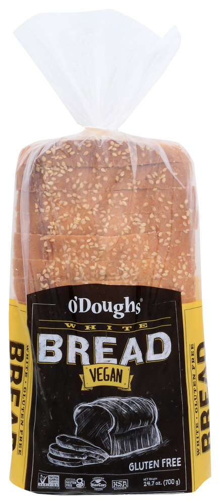 O'doughs Vegan White Bread Loaf