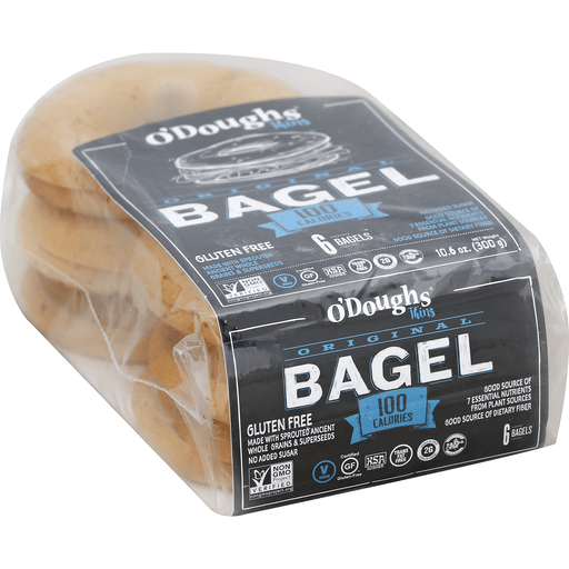 O'Doughs Thins Bagels, Vegan, Original