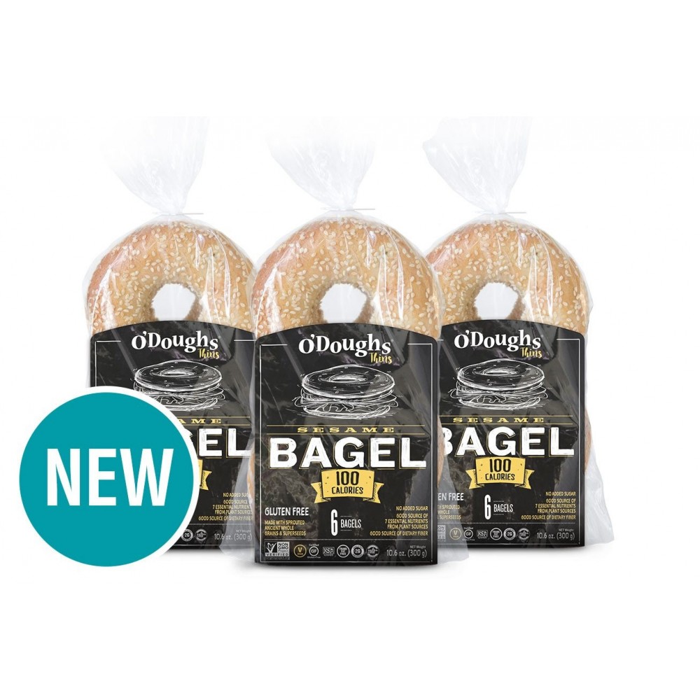 O'Doughs Thins Sesame Bagel Gluten Free